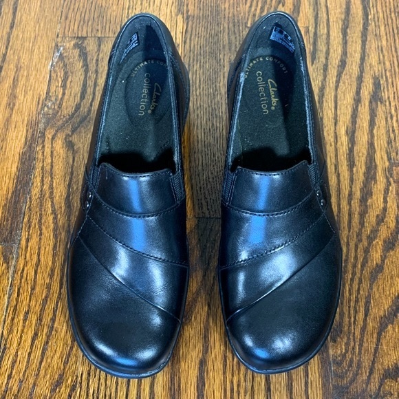 Clarks Women's May Marigold Slip-On Loafer Black Sz 6M - Picture 5 of 15